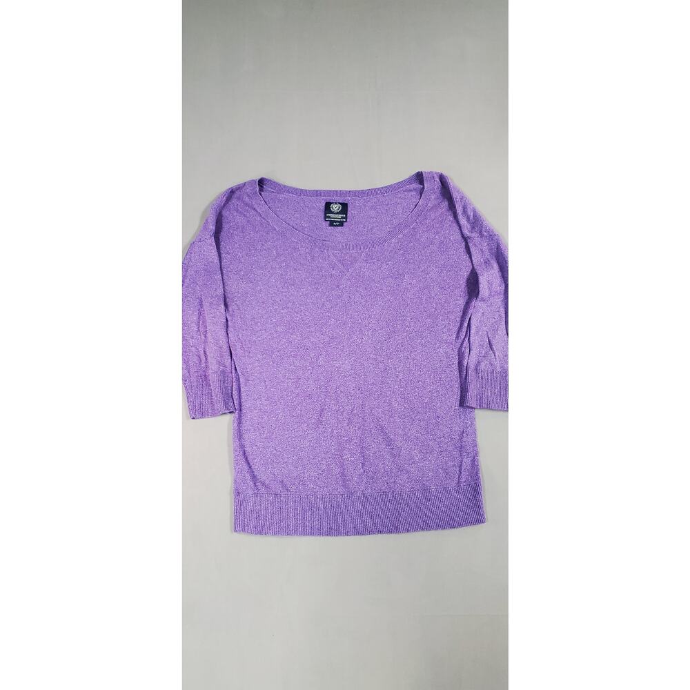 American Eagle Y2K Top Womens Small Petite Purple